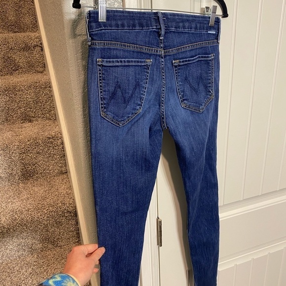 MOTHER The Looker Skinny Jeans Flowers from the Storm - Picture 8 of 12